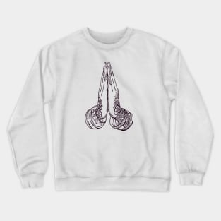 Cosmic Prayer Symbol Crewneck Sweatshirt